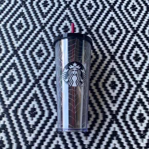NWT Starbucks Spiderweb Tumbler